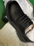 百丽通勤商务正装鞋男秋季系带真皮增高青年皮鞋A1208CM3 黑色 40 (250mm) 实拍图