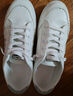 九寸阳光小白鞋女春季新款百搭透气一脚蹬运动休闲平底鞋板鞋女款时尚百搭 白灰款37码 实拍图