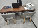 金沙公爵（Duke Kingtha）实木电脑桌台式现代卧室办公书桌学生学习写字桌长条桌1.6桌厚5  晒单实拍图