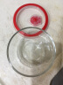 ocean进口玻璃碗泡面碗带盖子套装微波炉圆形沙拉碗汤碗饭碗玻璃甜点碗打鸡蛋碗水果碗 2个小号（口径11.5cm）+2个密封盖 实拍图