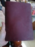 爱国牛（AIGUONIU） 复古真皮笔记本手工头层牛皮活页夹记事本商务办公手帐疯马皮礼品定制 【A5】酒红/red 标配100张内页 实拍图