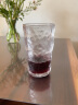 九土 日式玻璃杯家用水杯子女男情侣加厚冰川杯威士忌酒杯茶杯果汁牛奶咖啡杯 透明矮款 实拍图
