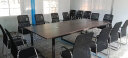 嘉航大小型会议桌长桌6人8人9-15人长方形办公桌 现代洽谈桌办公桌椅组合接待培训俩用职员办公台新款 3.0米*1.3米 实拍图