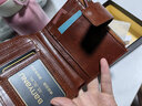 班亚奴（banyanu）2025新款女士钱包短款真皮精致高档零钱包女式时尚钱夹折叠皮夹薄 棕色-三折款（防盗刷） 实拍图