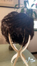 佰丝堂 假发 短发 女 中老年妈妈真发假发套真人发丝轻薄透气短卷发 深棕 短发 25cm 均码可调节 实拍图