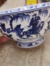 鑫國隆轩 景德镇青花瓷碗中式家用米饭碗面碗特色仿古碗高脚碗单碗餐具 6英寸面碗 实拍图