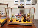 仟盛檀红木摆件鸡翅木玻璃罩工艺品防尘罩宝笼佛像透明展示盒定制过年送礼 1号长7宽7高11厘米 实拍图