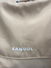 KANGOL官方水桶包新款单肩手提抽绳男女休闲圆桶包包上班通勤潮牌 卡其色 实拍图