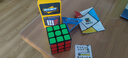 奇艺 彩色魔方3阶勇士S 顺滑专业比赛实色三阶魔方儿童学生玩具礼物 启航W贴纸黑3阶 教程+底座+30页指导书 实拍图