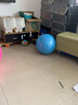 迪卡侬儿童羊角球加厚幼儿园弹力防爆蹦蹦球跳跳球充气玩具GYME 蓝色（打气筒需单独购买） 实拍图