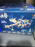 哲高积木拼装中国航天火箭太空宇航员模型儿童模型玩具男孩生日礼物 载人飞船+轨道飞行器(2盒) 实拍图