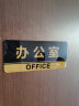 幻影亚克力门牌办公室科室牌公司部门会议室财务酒店商场提示牌可定做 财务室JA-KSP03 22x10cm 实拍图