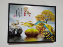 柳莺花燕免打孔电表箱装饰画现代简约客厅餐厅挂画电闸箱配电箱遮挡壁画 家和富贵 45X35遮挡35X25表箱 上掀款 实拍图