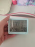 得力（deli）温度计壁挂电子温湿度计室内家用数显高精度精准婴儿房温度表 蓝色 带时间+双日历+闹钟+体感 实拍图