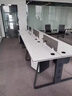 时仁（ShiRen）办公桌椅组合职员简约现代办公家具员工位卡座钢架桌 阳光白 色卡一块（定制颜色） 实拍图