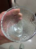 乐唯诗（NERVISHI） 玻璃杯锤纹玻璃水杯家用牛奶杯果汁杯高颜值水杯简约茶杯饮料杯 【锤炼纹】220ML*2 实拍图