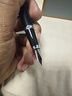 毕加索（pimio）骑士钢笔高端轻奢成人礼物18岁生日礼物男生钢笔男士高档签字笔商务礼盒桌面摆件 可刻字 T02黑色银夹（钢笔） 实拍图