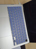 帝伊工坊适用于苹果电脑保护壳macbook笔记本外壳M2壳子air13皮套M5新款pro16英寸13.3保护套 诗意蓝-奶油保护壳【配同色键盘膜+防尘塞】 2022-25款Air13(M2/M3/M4 实拍图