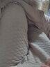 多拉美睡衣女秋冬季薄夹棉空气棉长袖可外穿纯棉女士家居服套装 L 实拍图