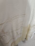 对白【杜鹃同款】×冯玮艺术家联名气质连衣裙女夏2024新款衬衫裙 白色沙发 160/M 晒单实拍图
