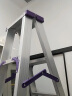 创硕 梯子家用折叠工程梯室内铝合金楼梯人字梯多功能加厚伸缩爬梯  实拍图