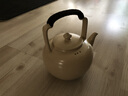 聚器堂 陶壶陶瓷 手工烧水壶 大号提梁壶泡茶壶 电加热煮茶器煮茶壶 滑石釉行云烧水壶 实拍图