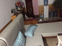 陶舒实木沙发组合 冬夏两用储物木布艺沙发现代中式小户型客厅家具 胡桃色（储物款） 单人位 实拍图