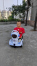 欧乐童儿童电动车漂移平衡车遥控幼儿可充电太空人网红婴幼儿代步车 遥控款-白双驱+360度旋转+大电瓶 实拍图