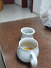 爱饰唯 手绘茶杯陶瓷带盖过滤办公室茶具主人杯个人杯花茶泡茶喝茶杯 荷花 实拍图