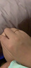 AJIDOU阿吉豆戒指生日礼物女 通勤日常百搭闪耀仿水晶戒指送女友 送老婆 金色 圈号8 实拍图