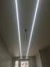 梵浴（FANYU）德国蜂窝大板吊顶专用线性浴霸隐藏式卫生间线型风暖管道极窄浴霸 100*600 皓月白-F4 实拍图