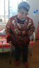 奉孝中老年人冬装棉服女加绒棉袄妈妈装棉衣加厚奶奶衣服老人冬季外套 砖红花（套装) 4XL（建议145-160斤） 实拍图