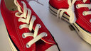匡威（Converse）官方 1970S男女低帮休闲运动鞋帆布鞋红色164949C 164949C/搪瓷红 36 实拍图