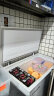 康佳(KONKA) 150升小型冰柜家用商用冷藏冷冻转换 单温母婴母乳小冷柜  一级能效  BD/BC-150DTH 实拍图