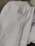 型彬白大褂长袖护士服医生大码加肥男女学生化学实验服加厚纯棉白大衣 纯棉松紧袖口 M 165M 实拍图