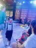 云凝裳儿童礼服男六一儿童节短裤背带套装学生合唱演出服花童礼服男夏韩 白色短袖+黑短裤+背带+黑色领结 130 实拍图