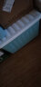 SPACEXPERT带轮塑料收纳箱特大号储物箱学生书箱儿童玩具整理搬家打包周转箱 蓝色 【实测盛水容积60L】单只装 实拍图