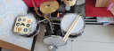俏娃宝贝（QIAO WA BAO BEI）架子鼓儿童初学者入门合金鼓爵士鼓家用3-6-8岁打击乐器男孩礼物 实拍图