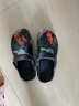 户登童鞋7品质8儿童拖鞋9夏季亲子鞋中大男童防滑洞洞鞋10男孩12凉拖15初高中学生户外沙滩鞋男 9107蓝色 37内长23.3 实拍图