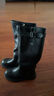 斯纳菲女童靴子秋季儿童百搭舒适高筒单靴中大童长靴子 苏门答腊黑36 实拍图