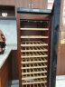 美晶（raching ） W380A-MC实木红酒柜恒温家用进口玻璃门压缩机葡萄酒冷藏电子茶叶柜 橡木棕 预售 晒单实拍图