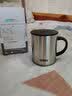 膳魔师（THERMOS）【JD物流 日本直邮】办公保温杯男女随手杯带把咖啡杯泡茶杯水杯 JDG-350 S   350ml 实拍图