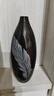 福美林（FUMEILIN） 简约现代家居饰品时尚客厅黑白羽毛花瓶工艺品摆件花器装饰摆件 新品羽毛炮弹瓶 实拍图
