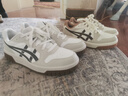 亚瑟士ASICS运动休闲鞋男鞋女鞋时尚运动舒适复古百搭板鞋 COURT MZ 2.0 白色/米色/碳灰色 45 实拍图