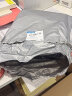 利来俏（LILAIQIAO）静电衣无尘大褂长款工作服车间食品厂男女防尘衣静电参观服防尘服 藏青色纽扣大褂 不含帽 2XL 实拍图