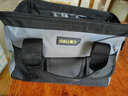 得力（deli） 工具包帆布防水收纳包小电工腰包挎包便携提包加厚维修木工背包 13寸【经典款】 实拍图