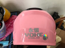 YOHE3C永恒头盔电动车头盔男夏季机车电动车头盔女电瓶车半盔安全帽 YH-365浅粉配白片 均码 实拍图