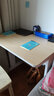 麒年轩 北欧实木书桌家用小户型办公桌学习桌简约书柜组合课桌小学生实木作业桌椅套装写字桌笔记本电脑桌子 原木 0.8米书桌 实拍图