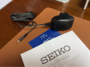 SEIKO日本精工时钟插电式电源电池供电常亮液晶显示温度日历电子小闹钟 QHL081S银色 实拍图