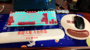 惠普（HP）GK200机械键盘有线办公游戏键盘 20种背光灯效 87键电竞键盘鼠标套装电脑外设键鼠 红白【红轴】冰蓝光 实拍图